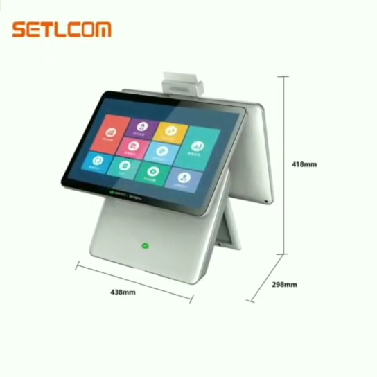 SETLCOM SA59 cash register economic stand machine paper electronic cash register cashier machine
